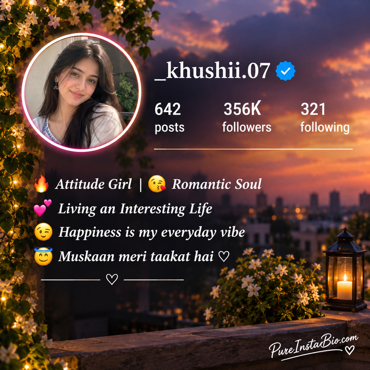 Instagram Bio for Girls stylish