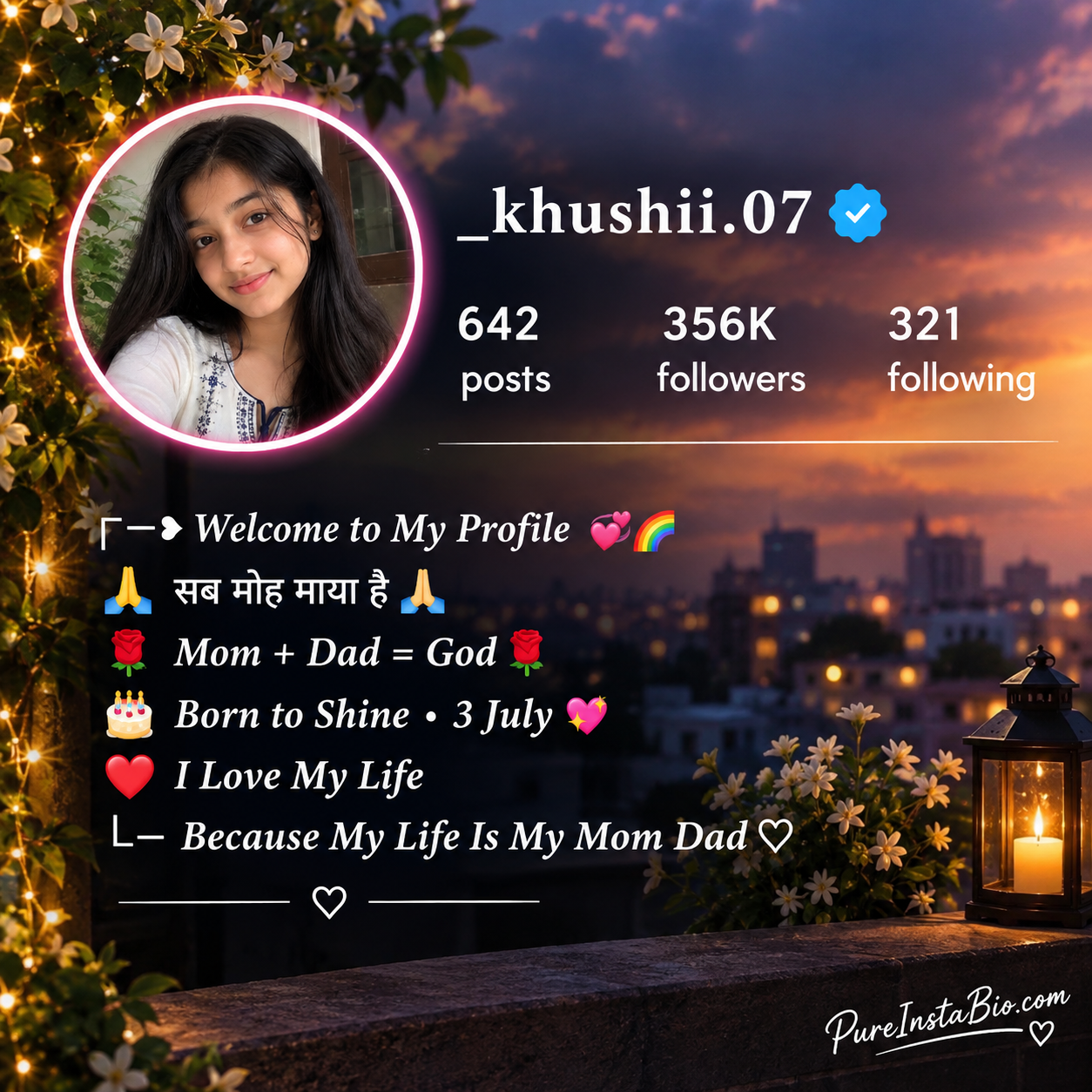 Instagram Bio for Girls Alone