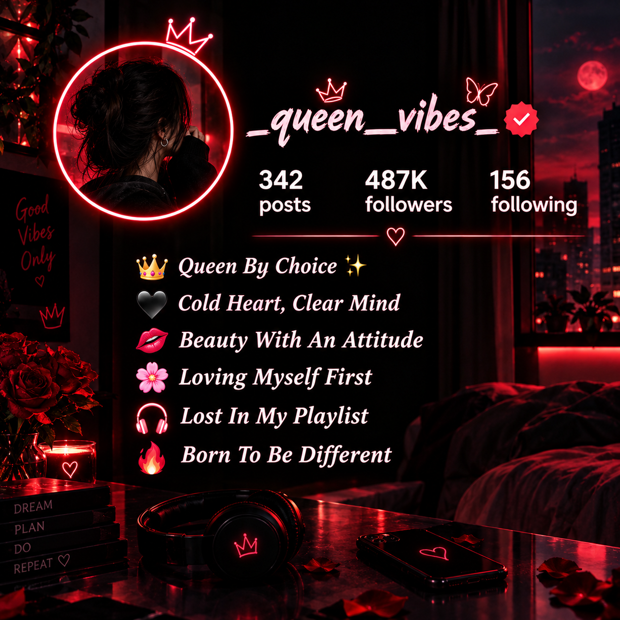 Devil bio for instagram girl