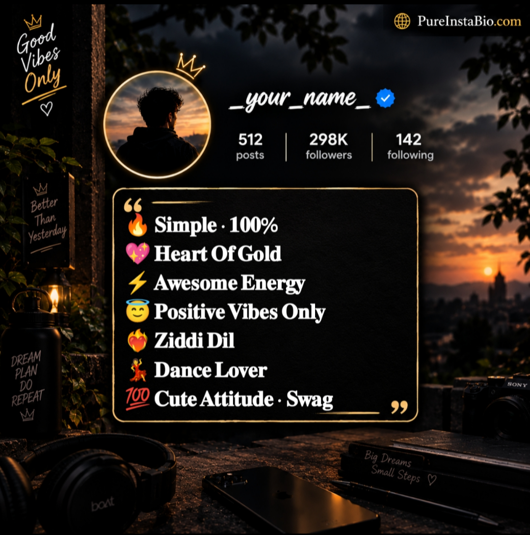 Instagram bio in hindi for boy