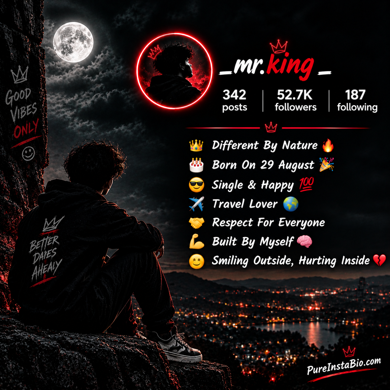 Alone bio for instagram girl